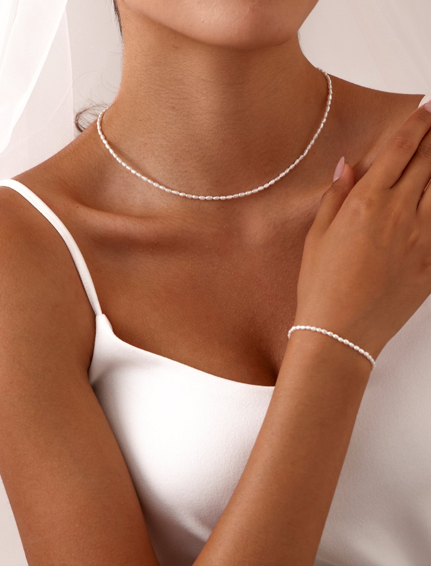 14K Gold Filled Pearl Bracelet - Nova