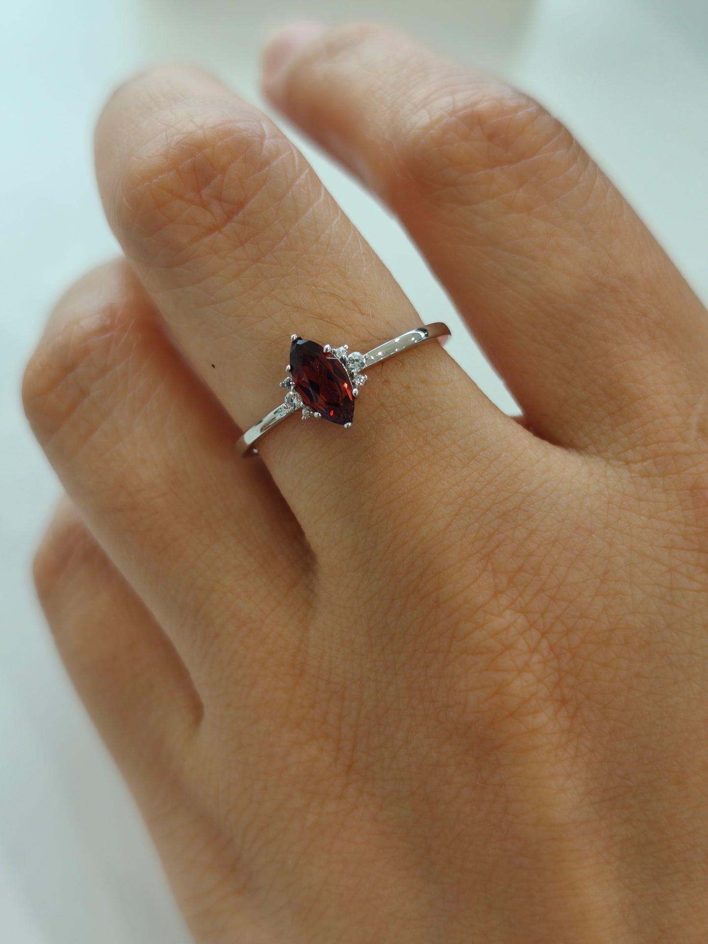 Ring | Marquise Garnet