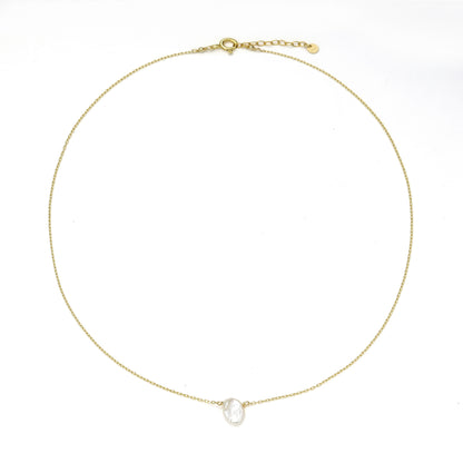 14K Gold Filled Pearl Necklace - Lyra