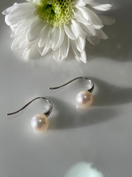 Earring | Classic Shepherds Hook Silver