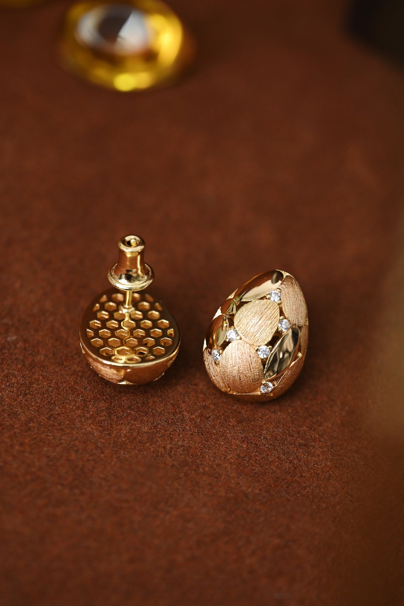 Vintage Style | Italian Brushed Earrings