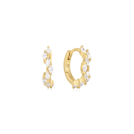 Ear Party | 14k Gold Vermeil Hoop Earrings