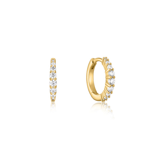 Ear Party | 14k Gold Vermeil Hoop  Earrings