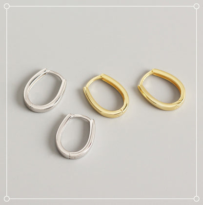 Sterling Silver Huggie Earring