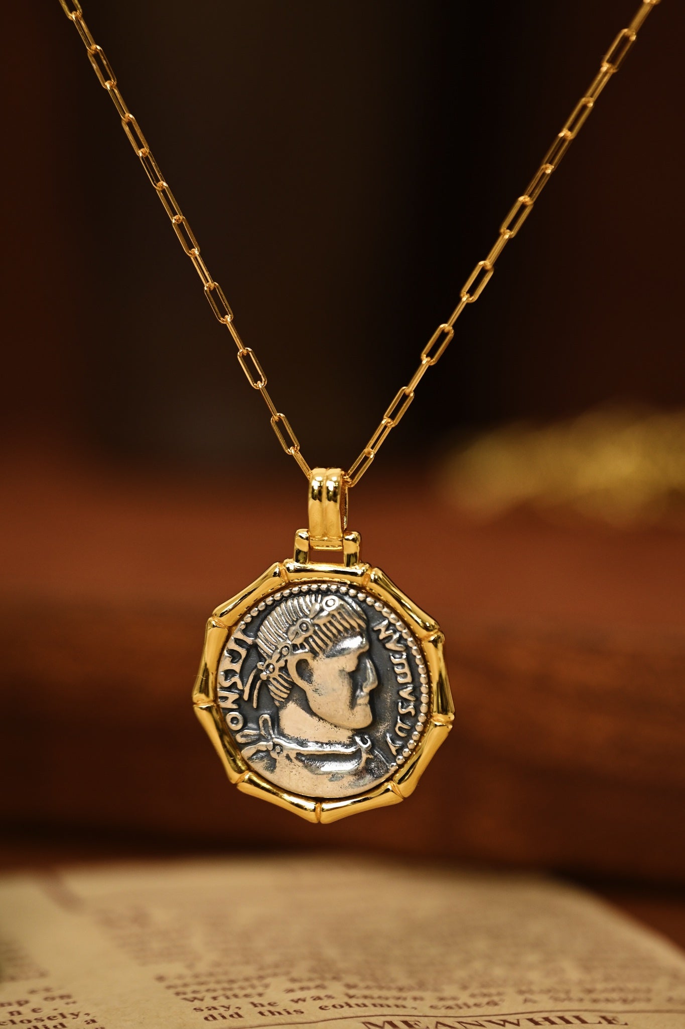 Vintage Style | Ancient Coins Pendent