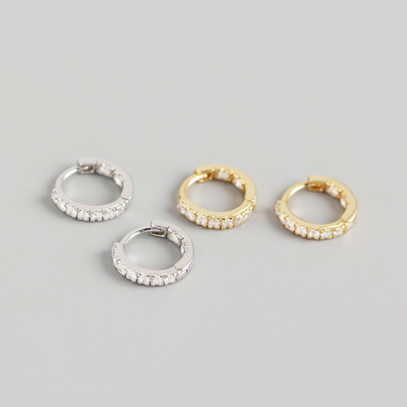 Sterling Silver Hoop Earrings