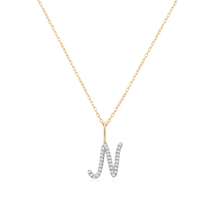Initial Charm Necklace