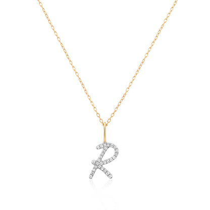 Initial Charm Necklace