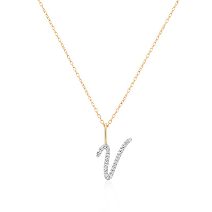 Initial Charm Necklace