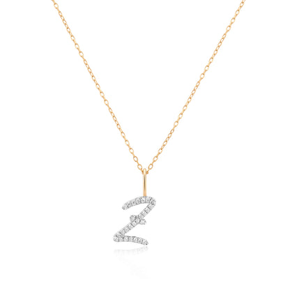Initial Charm Necklace