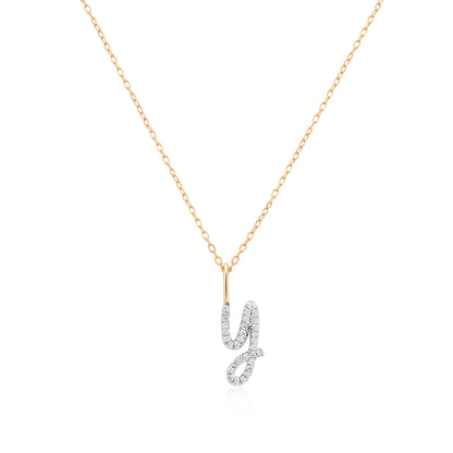 Initial Charm Necklace