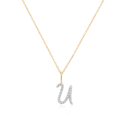 Initial Charm Necklace