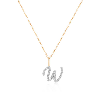 Initial Charm Necklace