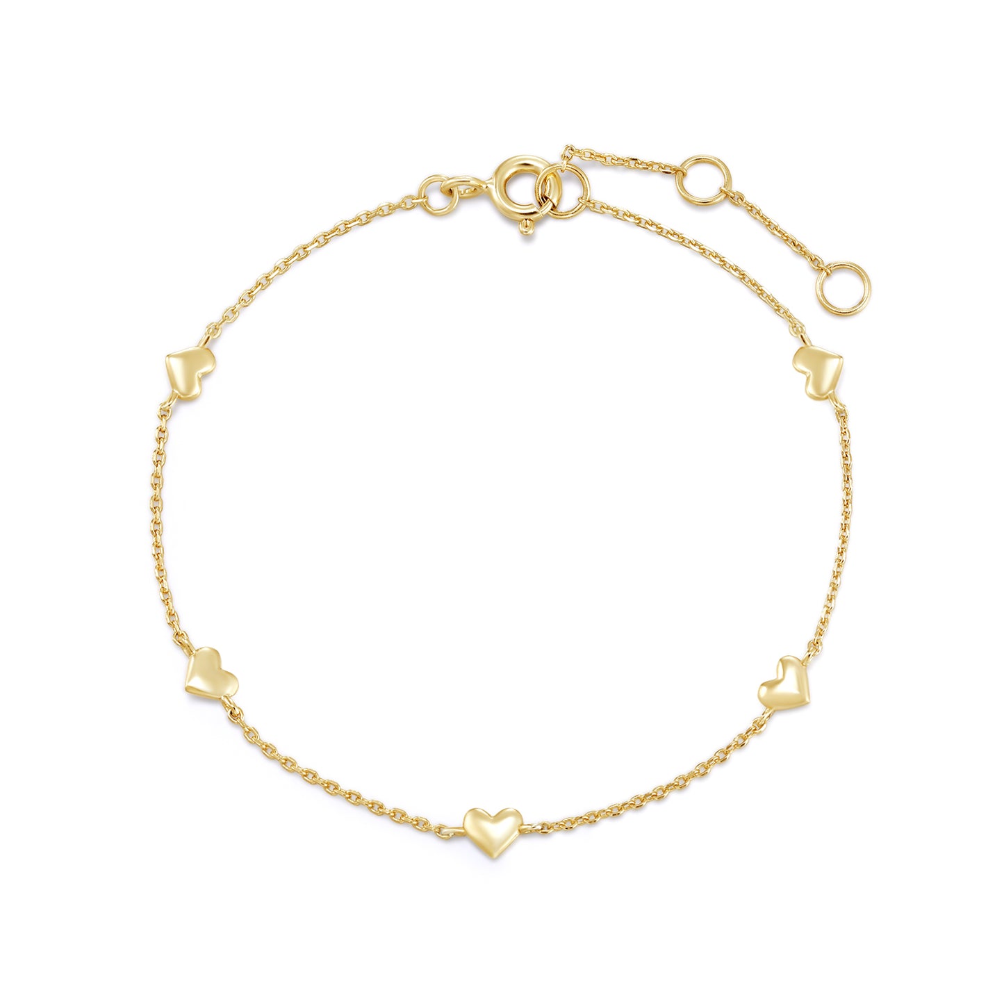 Eternal Heart | 14k Gold Vermeil Bracelet