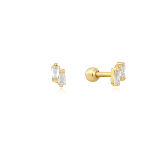Sterling Silver 14K Gold Plating Ear Party Earring studs