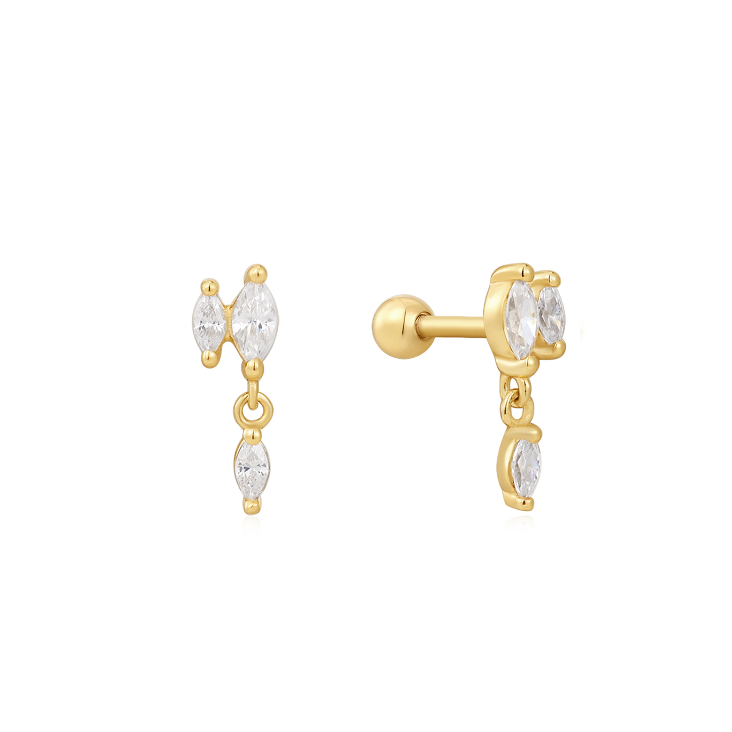 Ear Party | CZ Stud Earrings