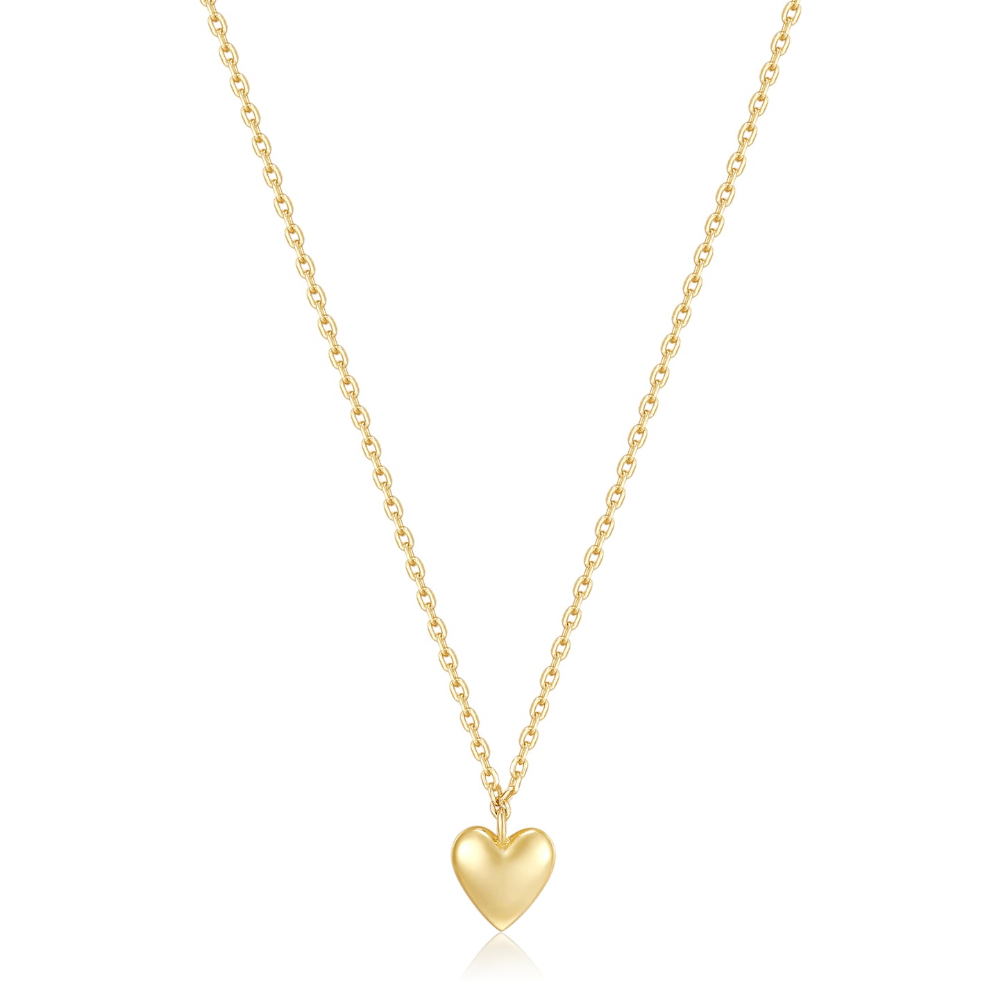 Eternal Heart | 14k Gold Vermeil Pendant