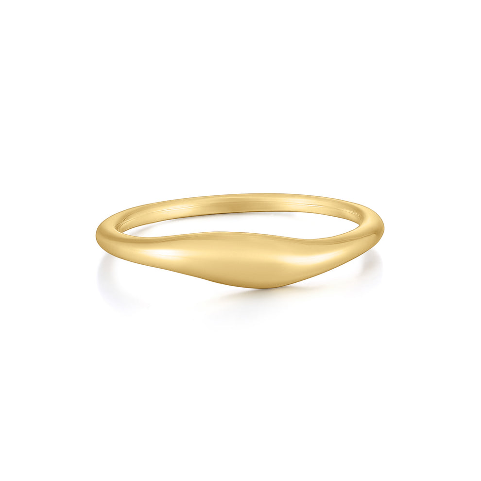 Twinning Rings 14K Gold Vermeil Unique Twinning Ring – Keshi Pearl Australia